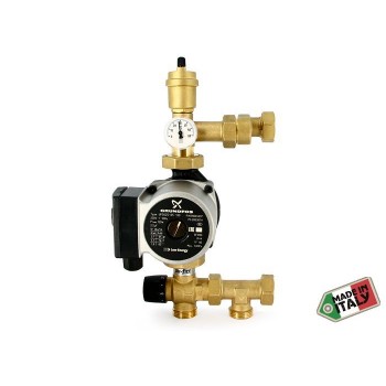 Насосно-смесительная группа SOLOMIX X с накидной гайкой с насосом GRUNDFOS Насосно-смесительная группа SOLOMIX X с накидной гайкой с насосом GRUNDFOS