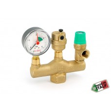 Группа безопасности котла латунь Присоединение:Rp 1' 252G4530 Группа безопасности котла латунь Присоединение:Rp 1' 252G4530